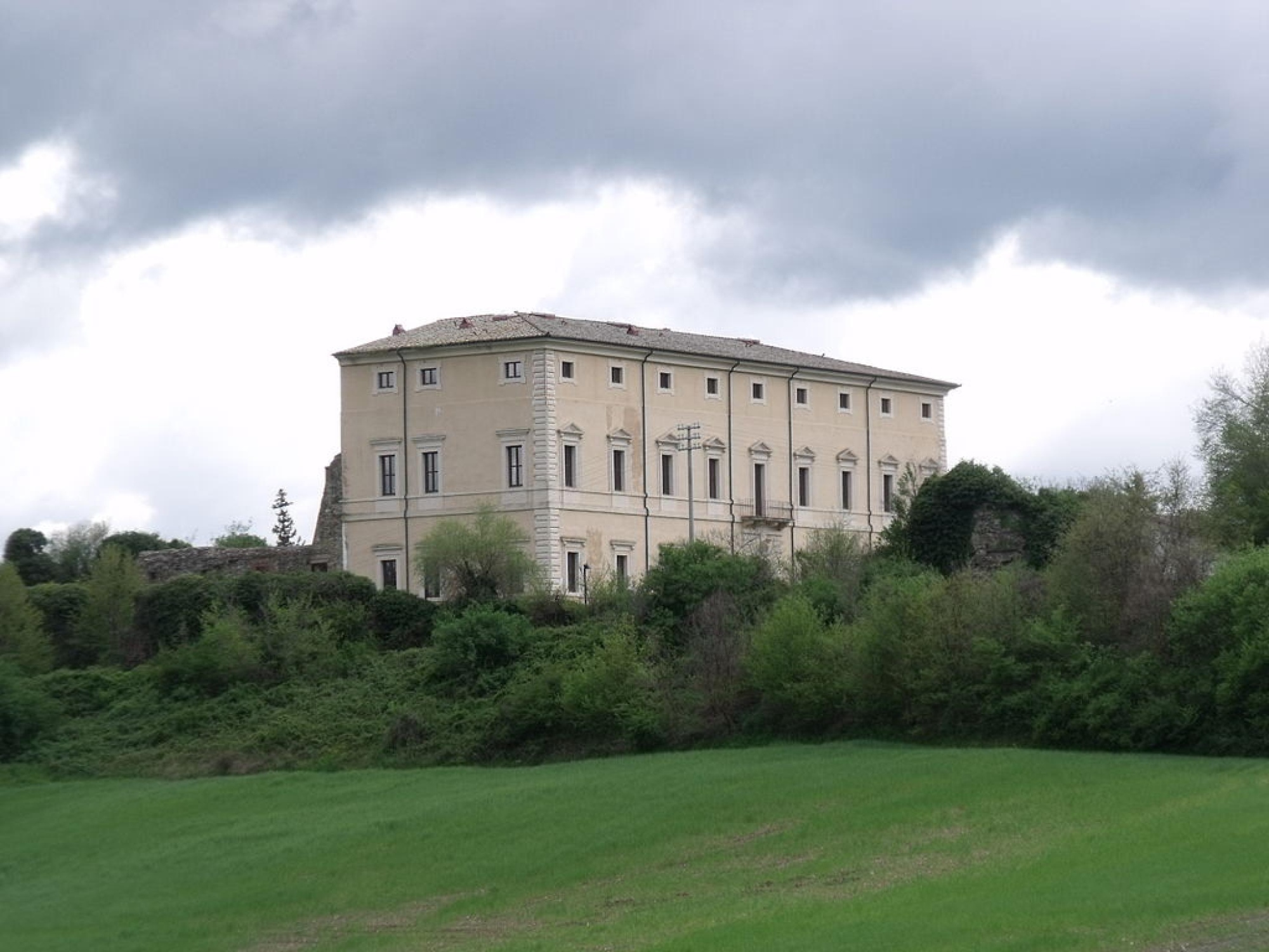 Die Villa Sforzesca in Castell'Azzara