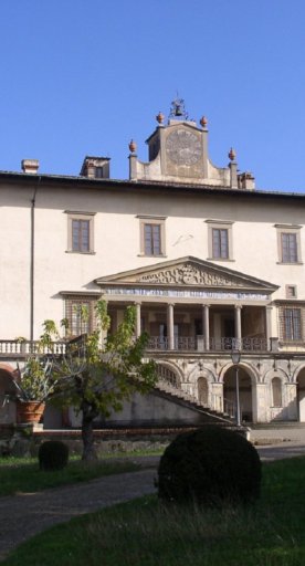 Medici's villa in Poggio a Caiano