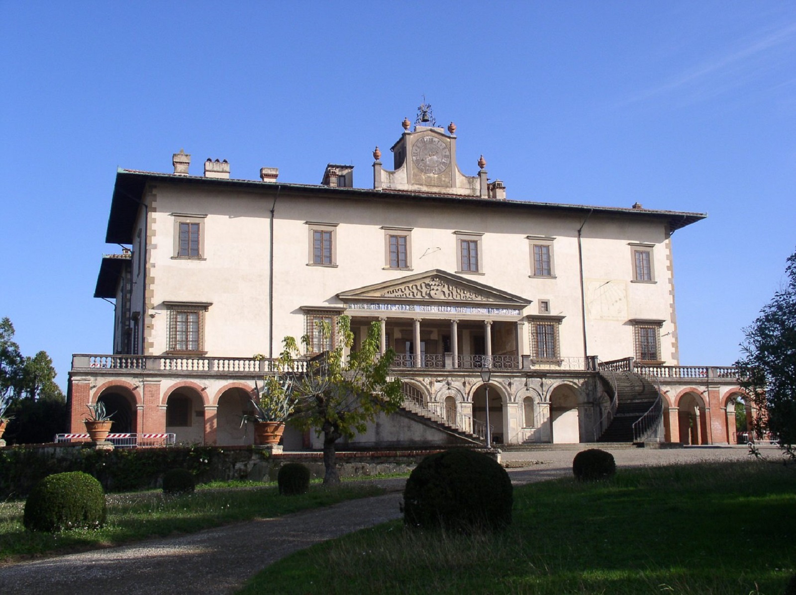 Medici's villa in Poggio a Caiano