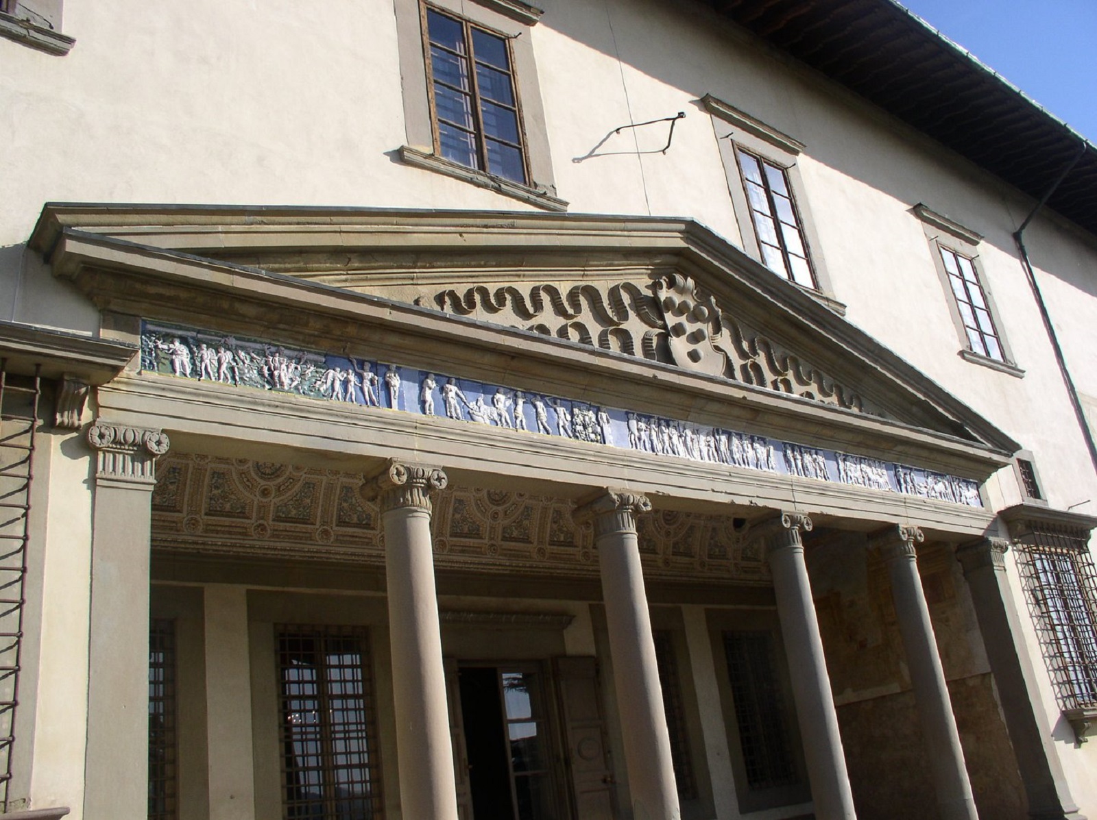 Medici's villa in Poggio a Caiano