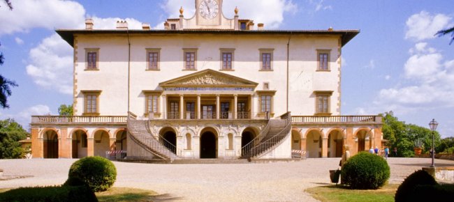 Villa de los Medici en Poggio a Caiano