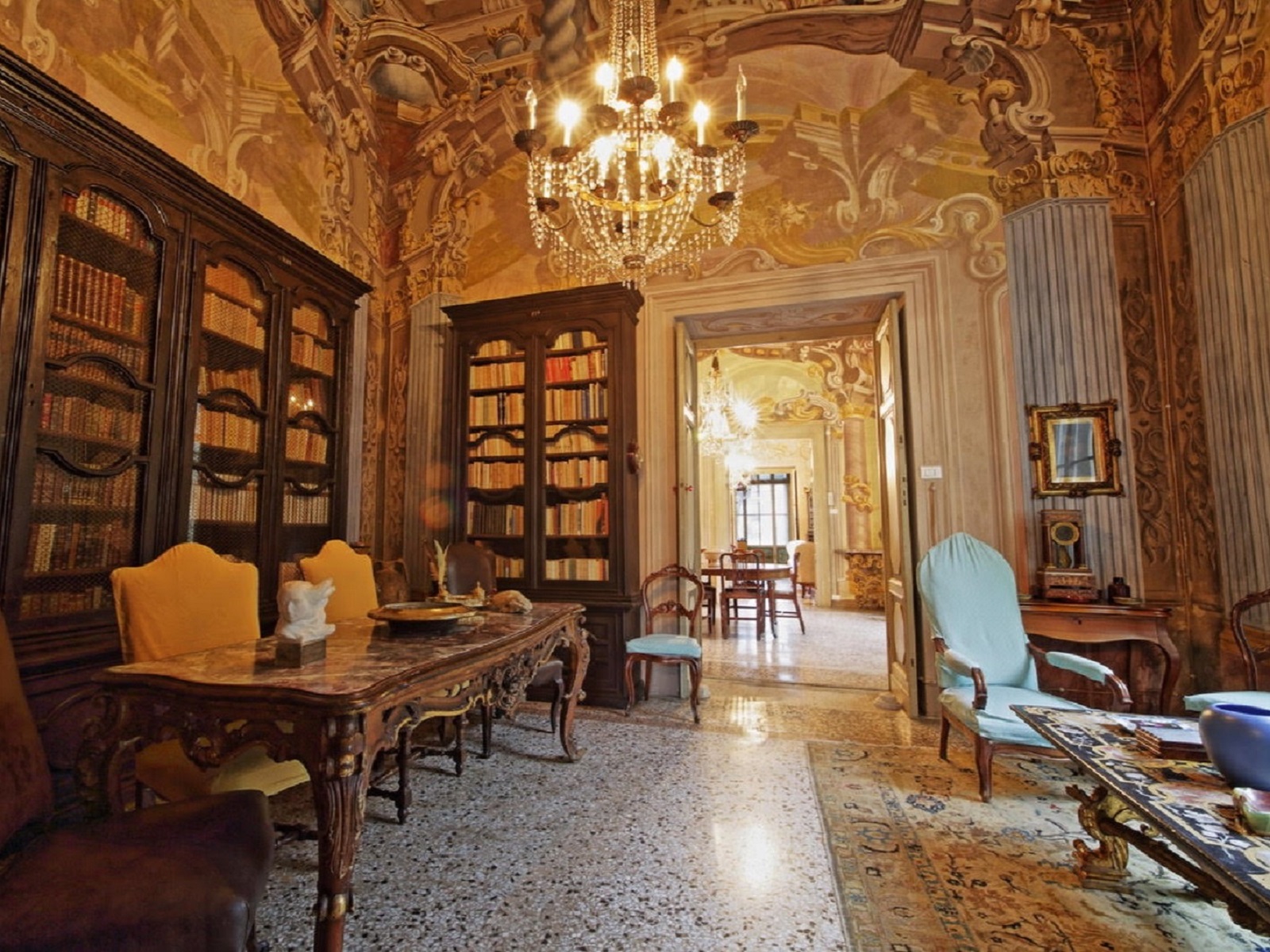 Salón de la Villa Dosi Delfini