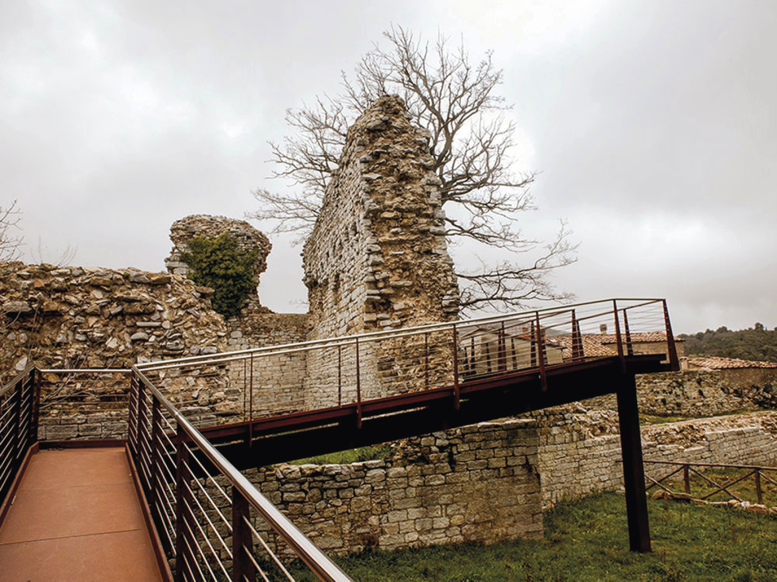 Fortress of Alberti in Monterotondo Marittimo