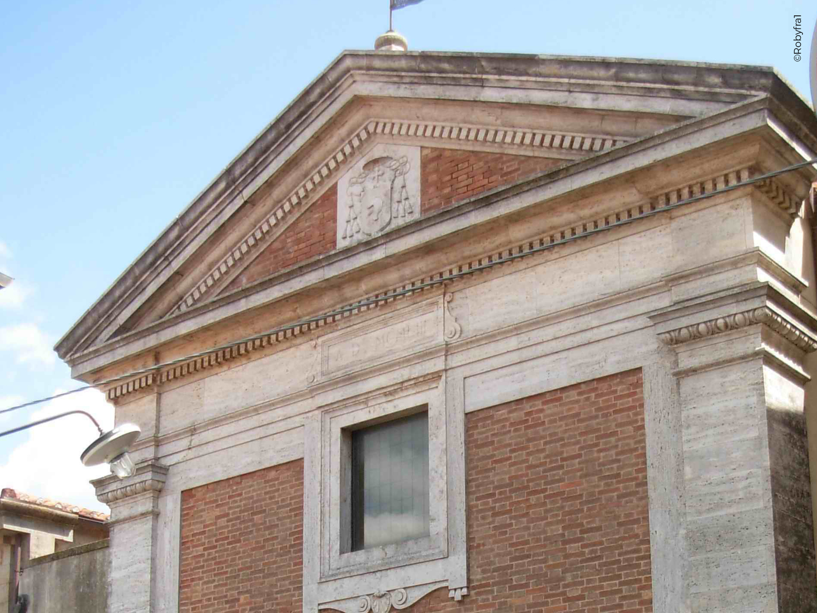 The facade of the Church of St. Niccolò