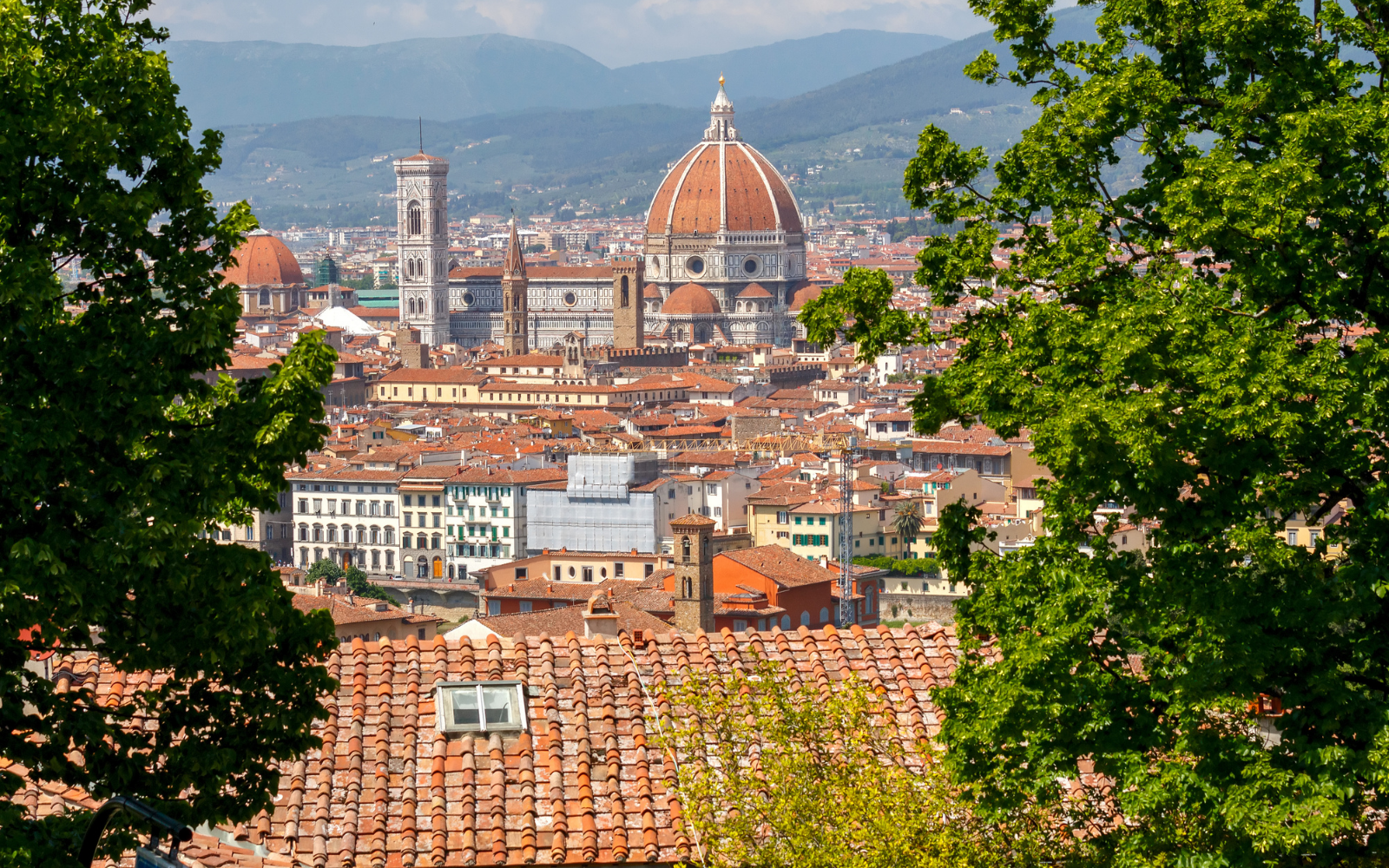 Vista de Florencia desde el Fuerte Belvedere