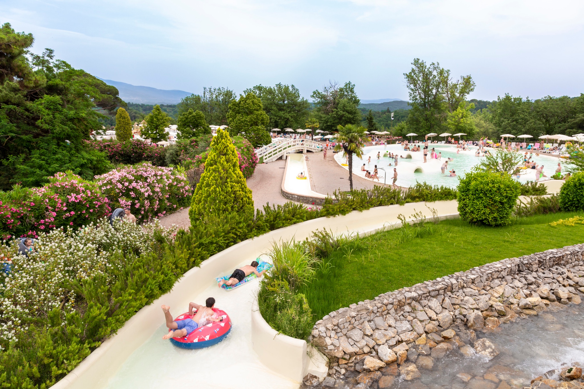 Sant'Andrea water park hu Norcenni Girasole village