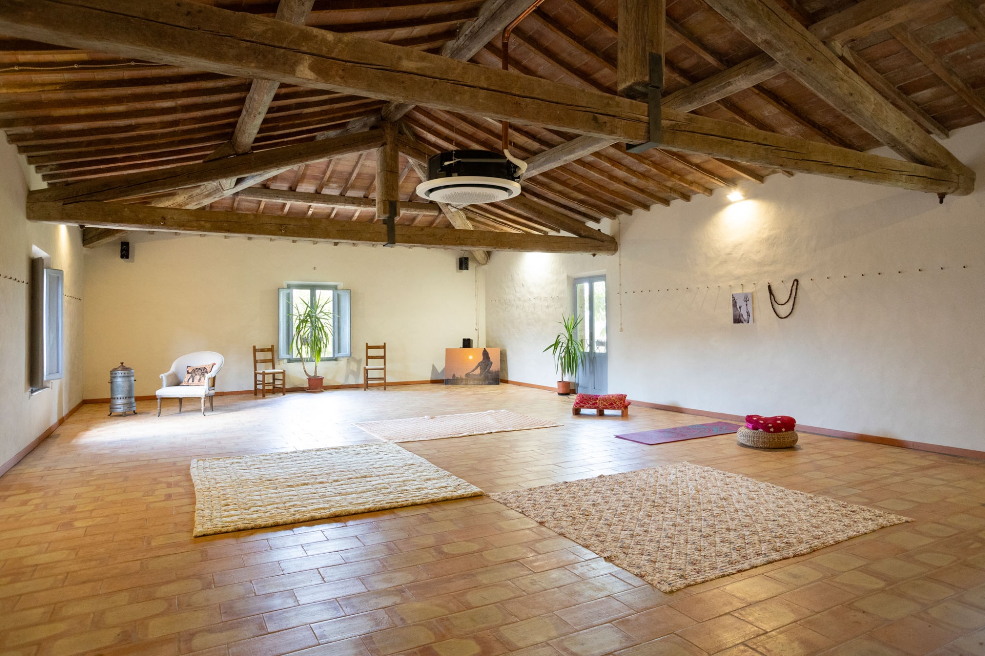 Villa Certano: sala yoga