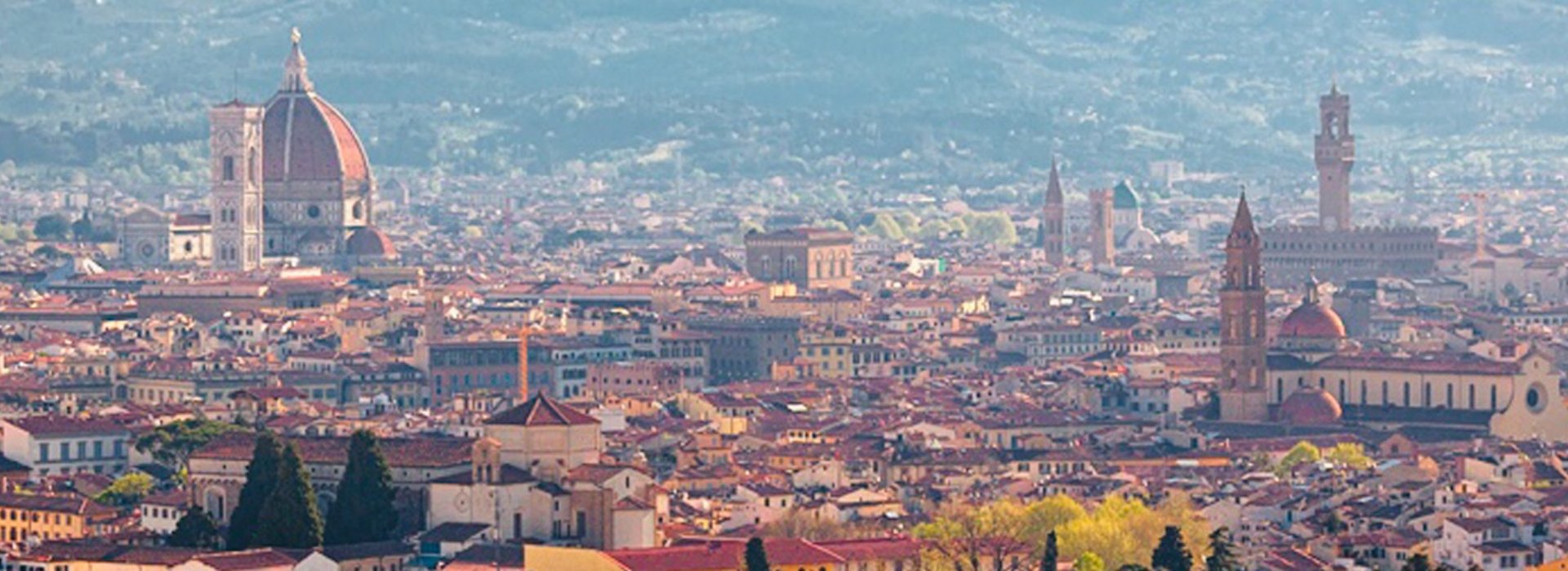 Vista su Firenze dall'alto Vista su Firenze dall'alto
