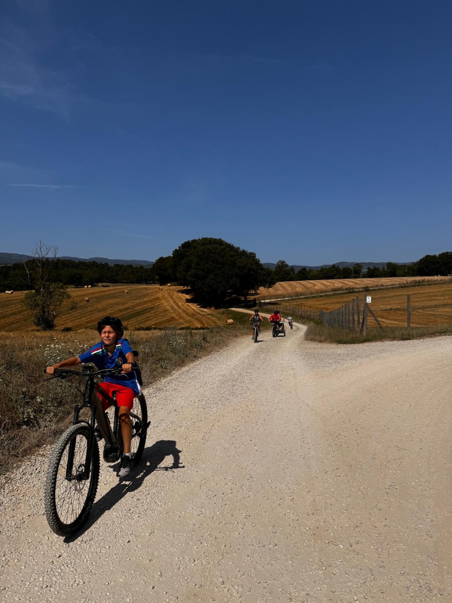 In bici nella Vallesanta