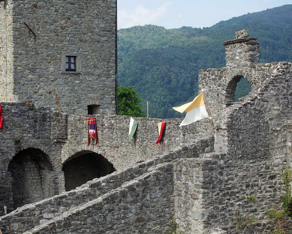 Piagnaro Castle in Pontremoli