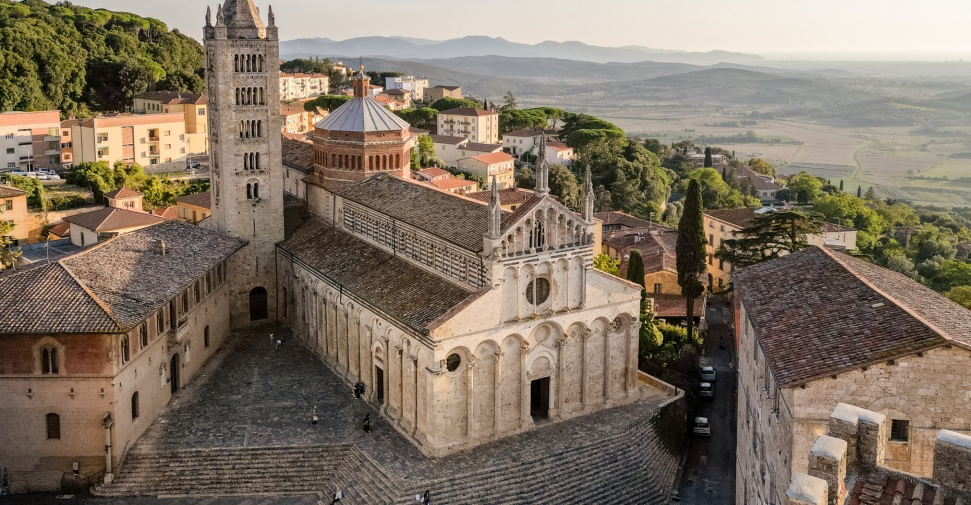 Piazza Garibaldi a Massa Marittima