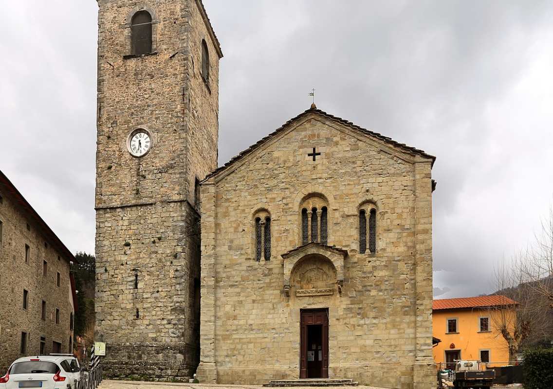 Facade of the church