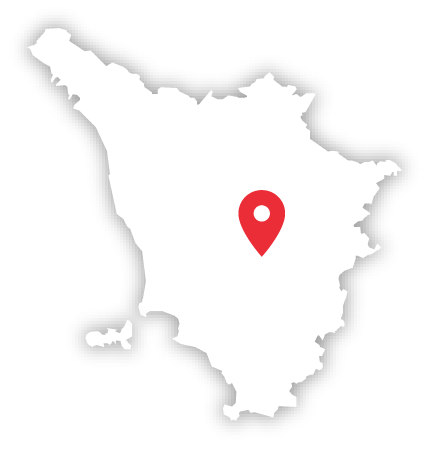Terre di Siena map