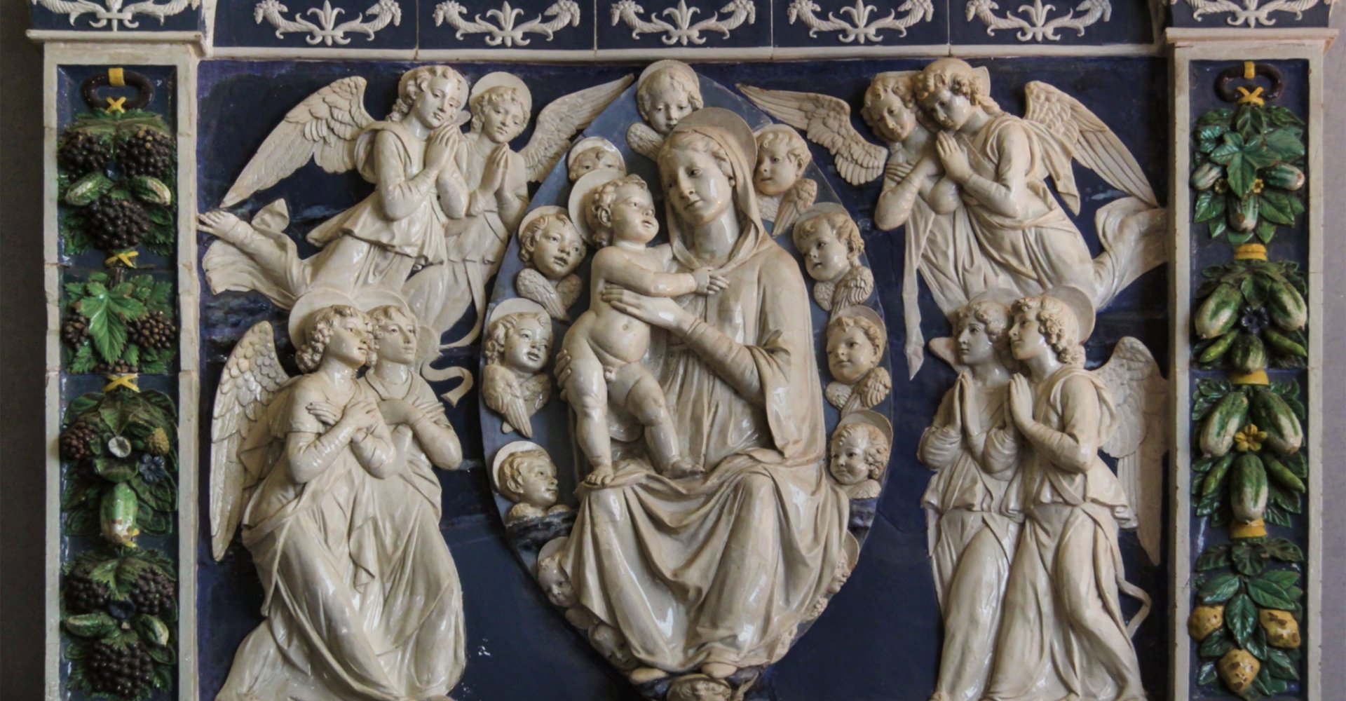 Work by the Della Robbia family at the Bardini Museum