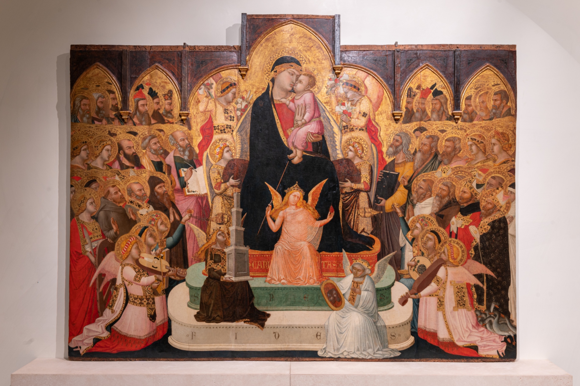 La Maestà di Ambrogio Lorenzetti