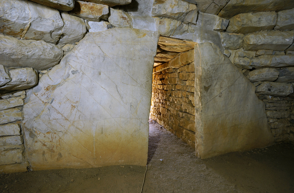 Interior de la Tumba de Diavolino II