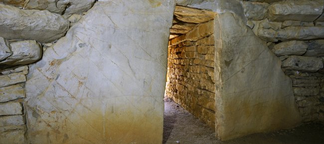 Intérieur de la tombe Diavolino II