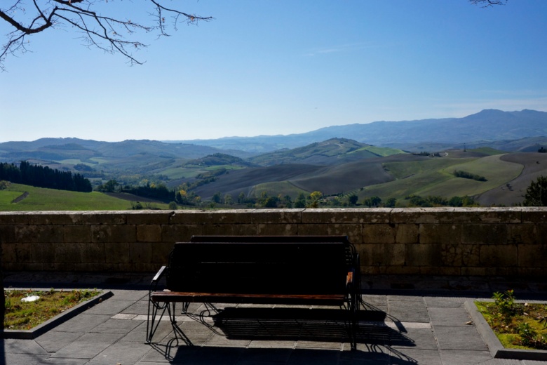 View on Val D'Orcia from San Casciano dei Bagni Franco Vannini