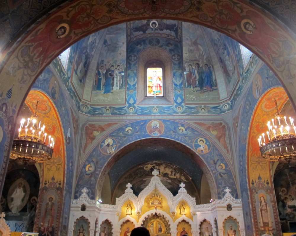 Russische Kirche, Innenraum