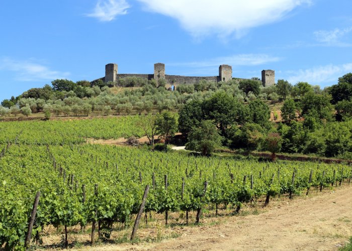 Monteriggioni, vista desde las murallas