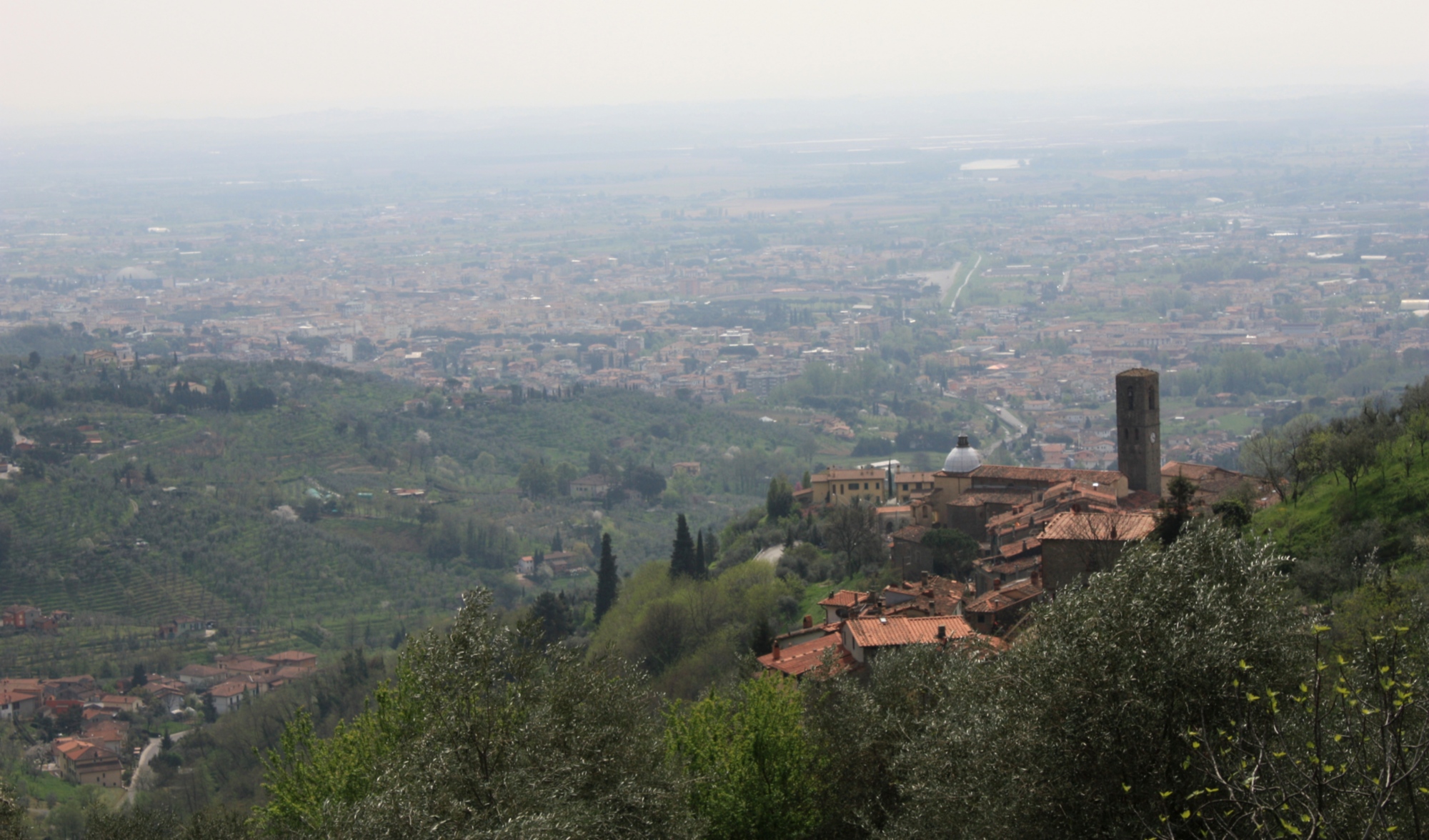 Panorama di Massa e Cozzile