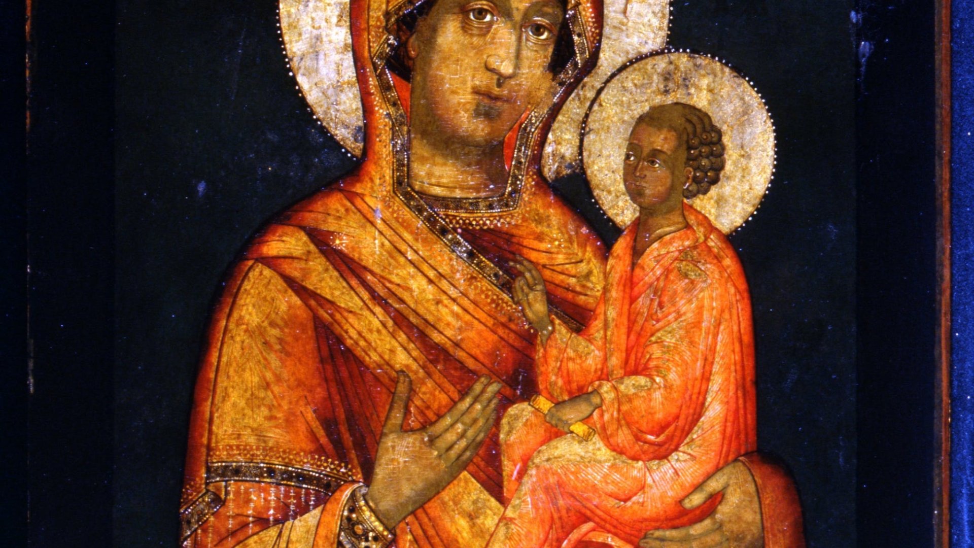 Tikhvin's Mother of God Icon