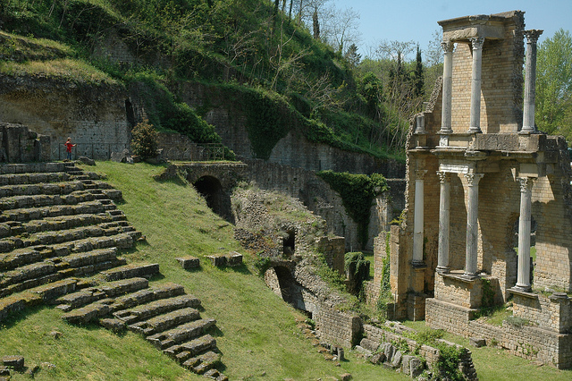 Volterra's Roman theater
