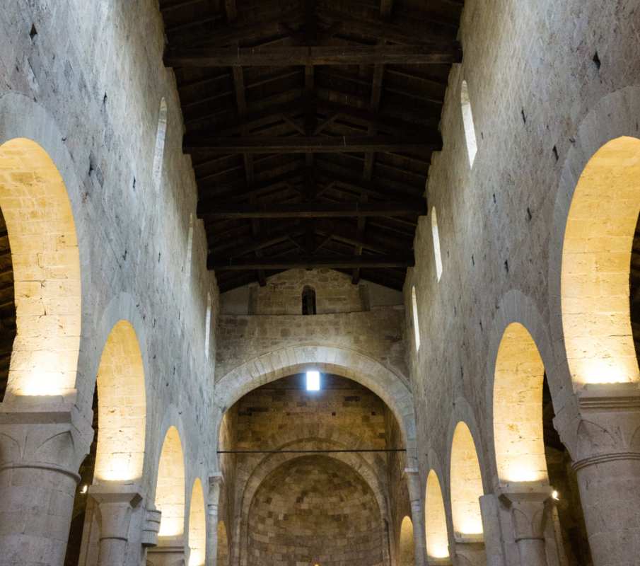 L'intérieur de l'Abbaye