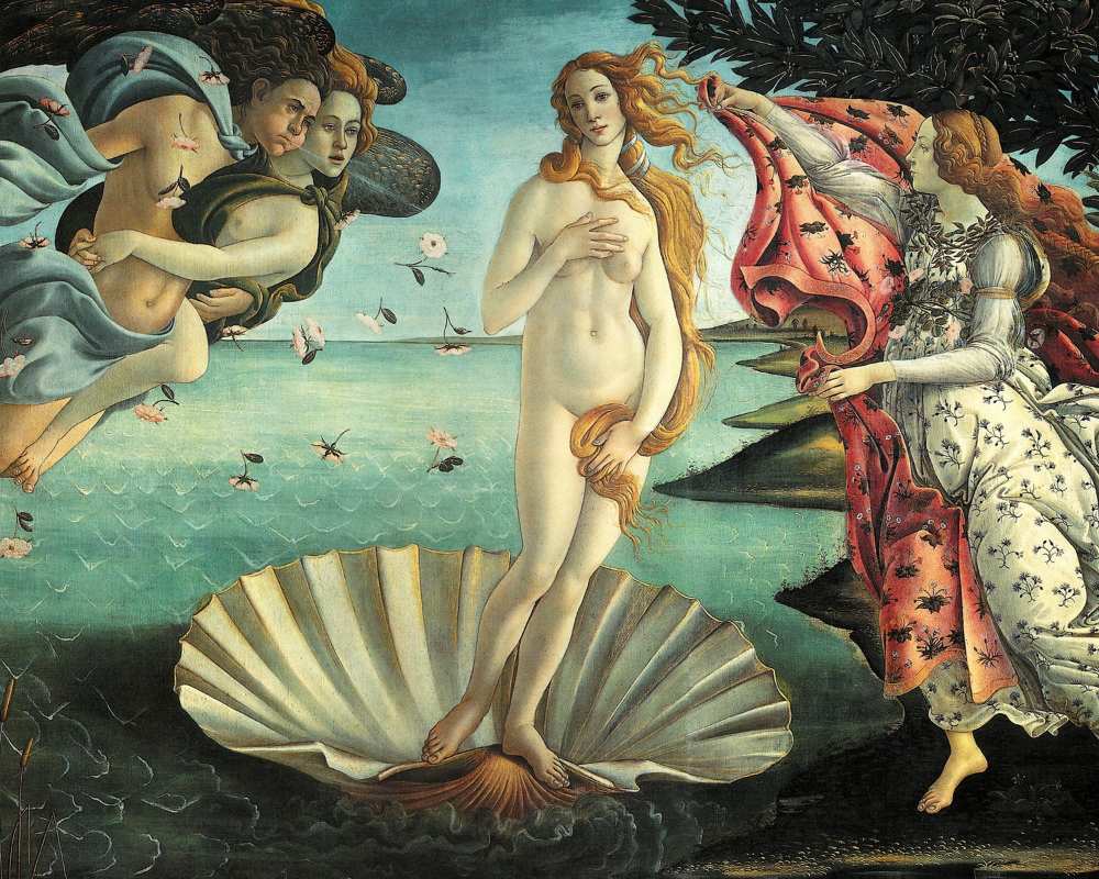 Geburt der Venus, Botticelli