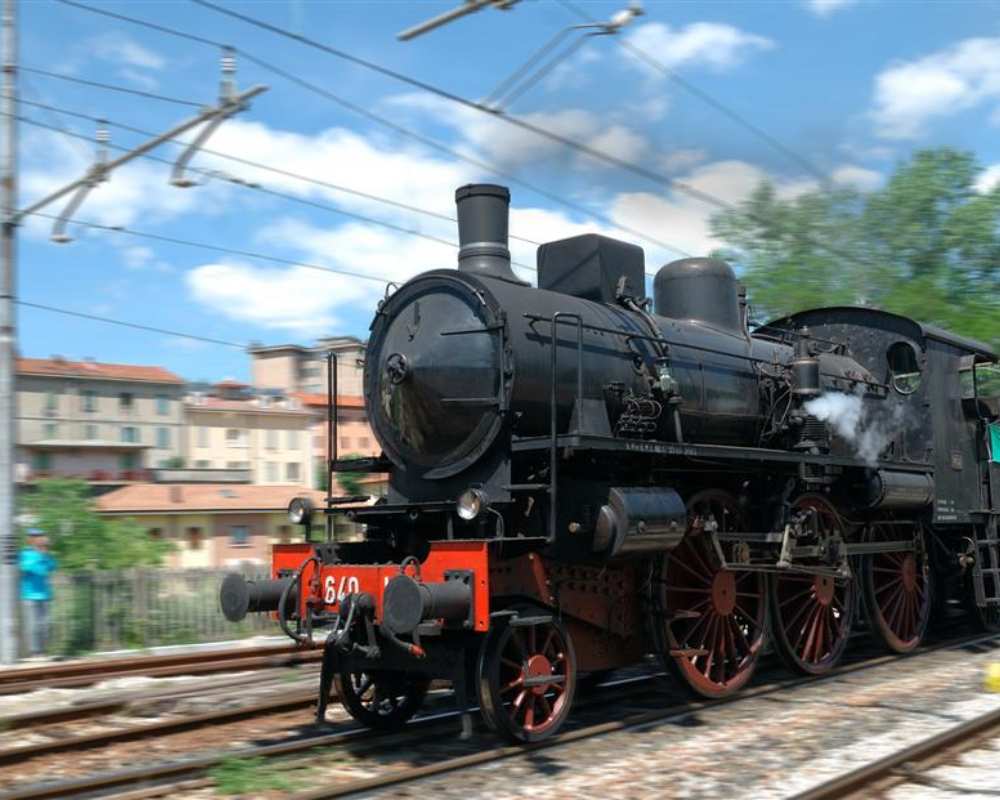 Historischer Zug Porretta