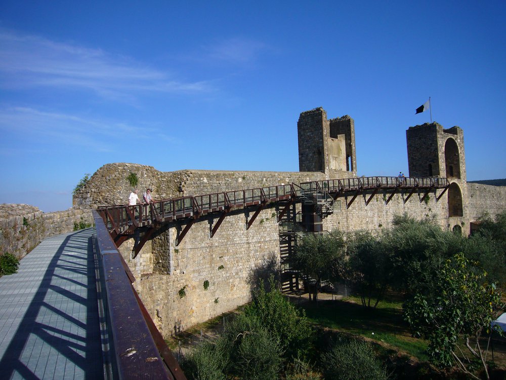 Les murs de Monteriggioni