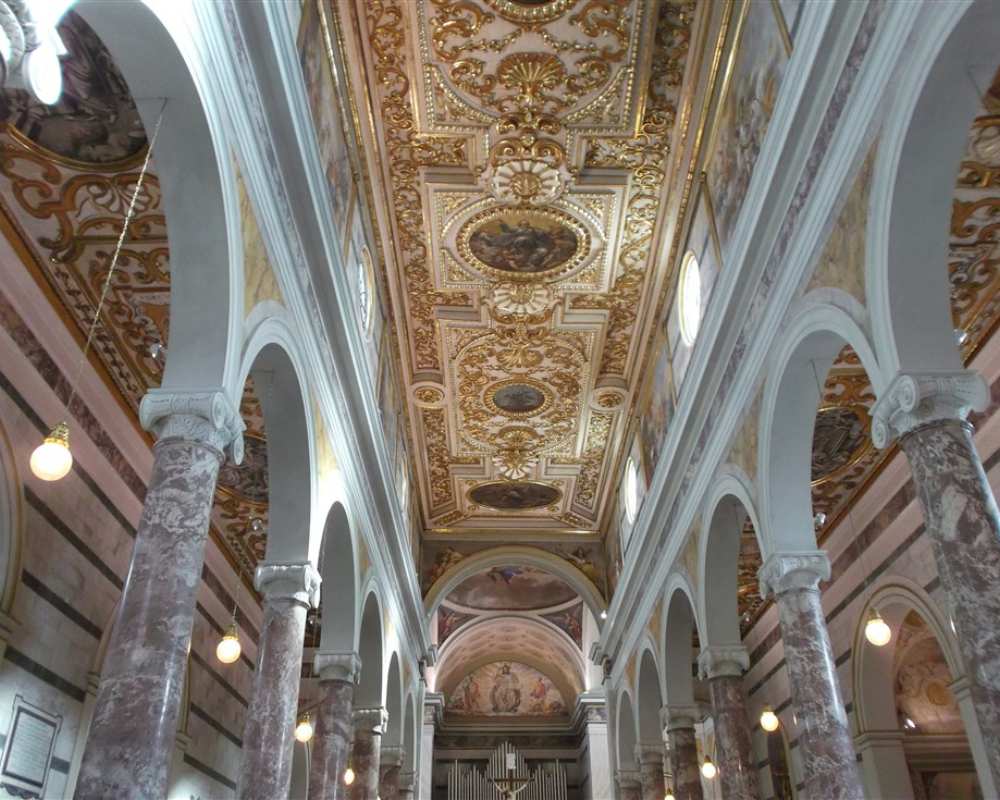 Interior of the cathedral