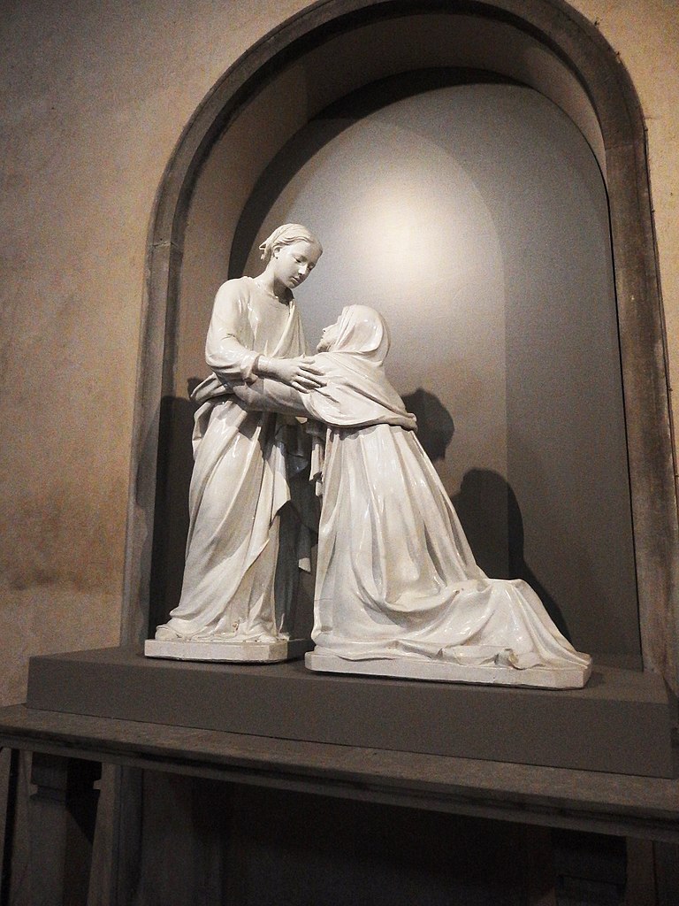 La Visitación, Luca della Robbia
