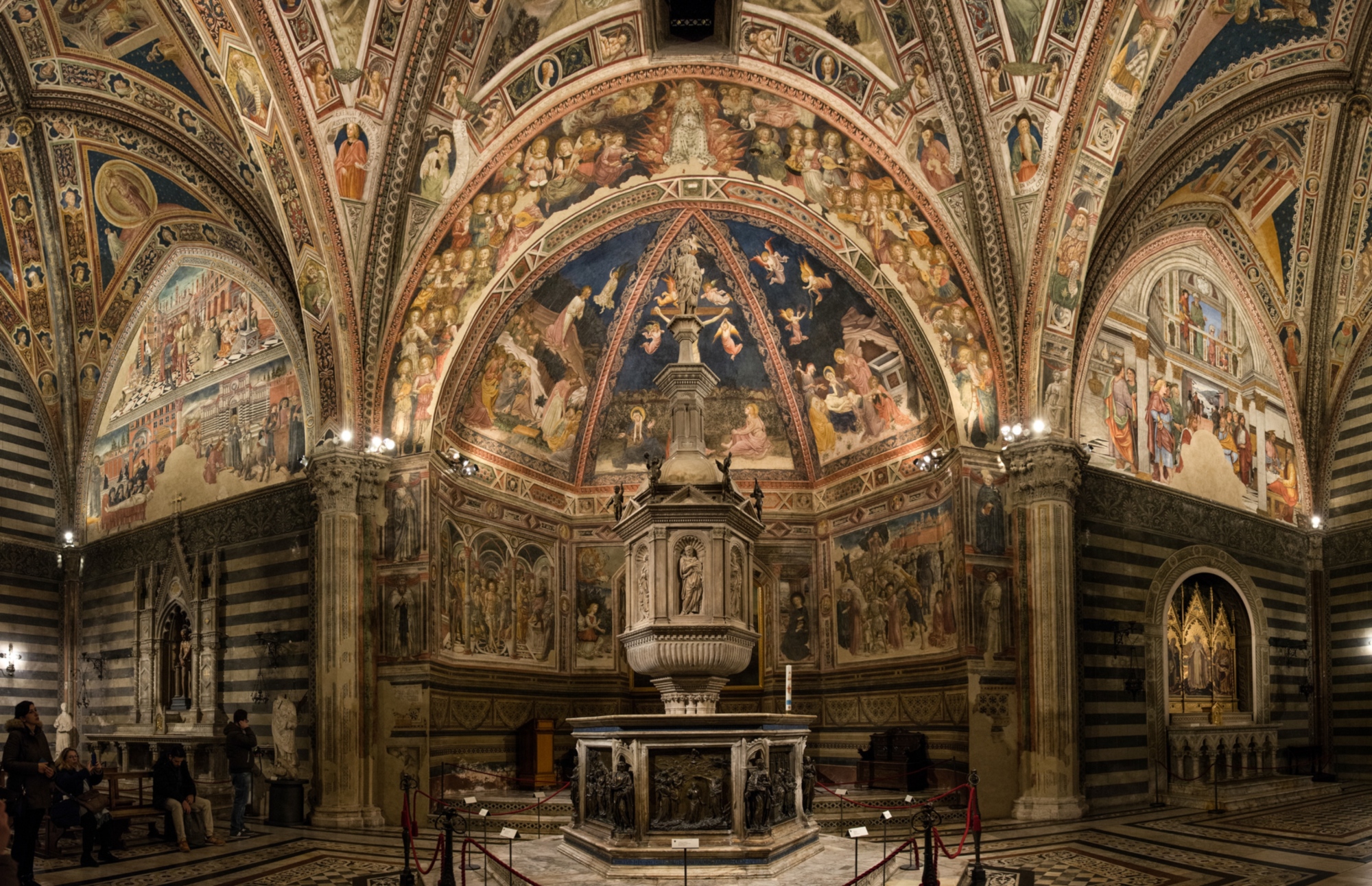 baptistery of San Giovanni, Siena