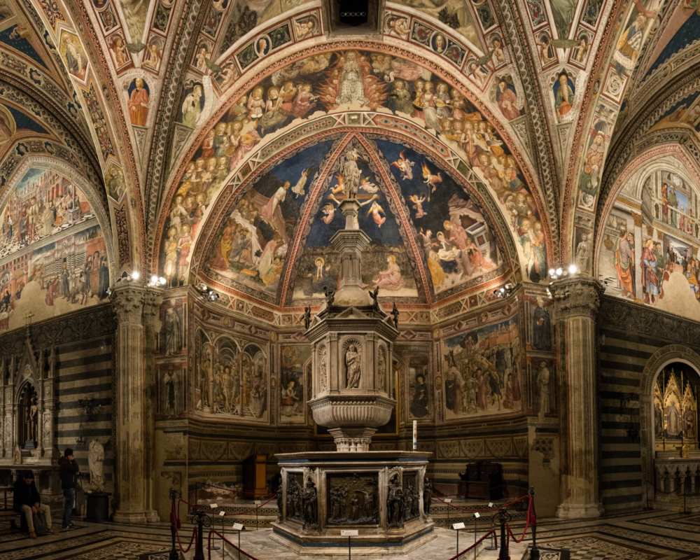 baptistery of San Giovanni, Siena