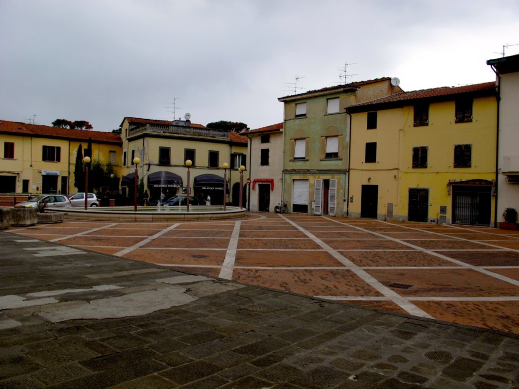 Square in front of San Pietro - Agliana Square in front of San Pietro - Agliana
