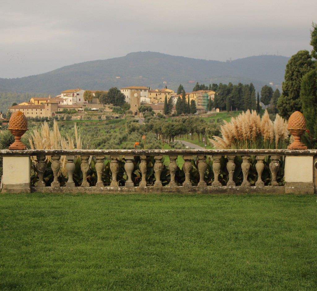 The hamlet of Artimino from Villa La Ferdinanda