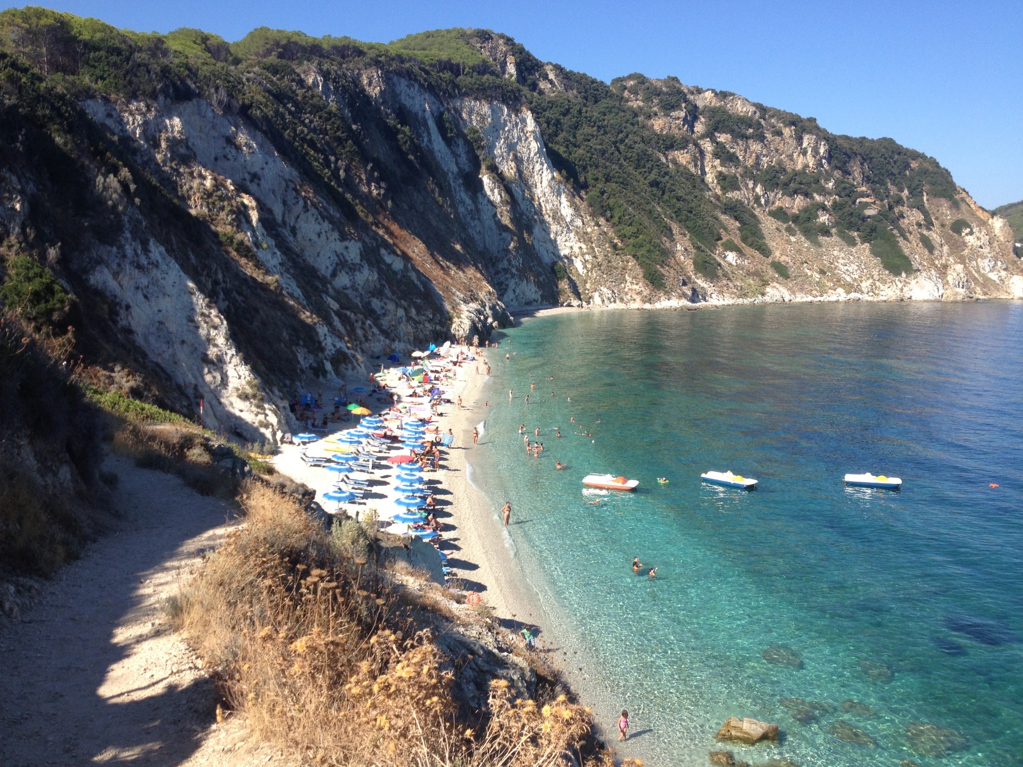 Capo Bianco beach - Elba Island