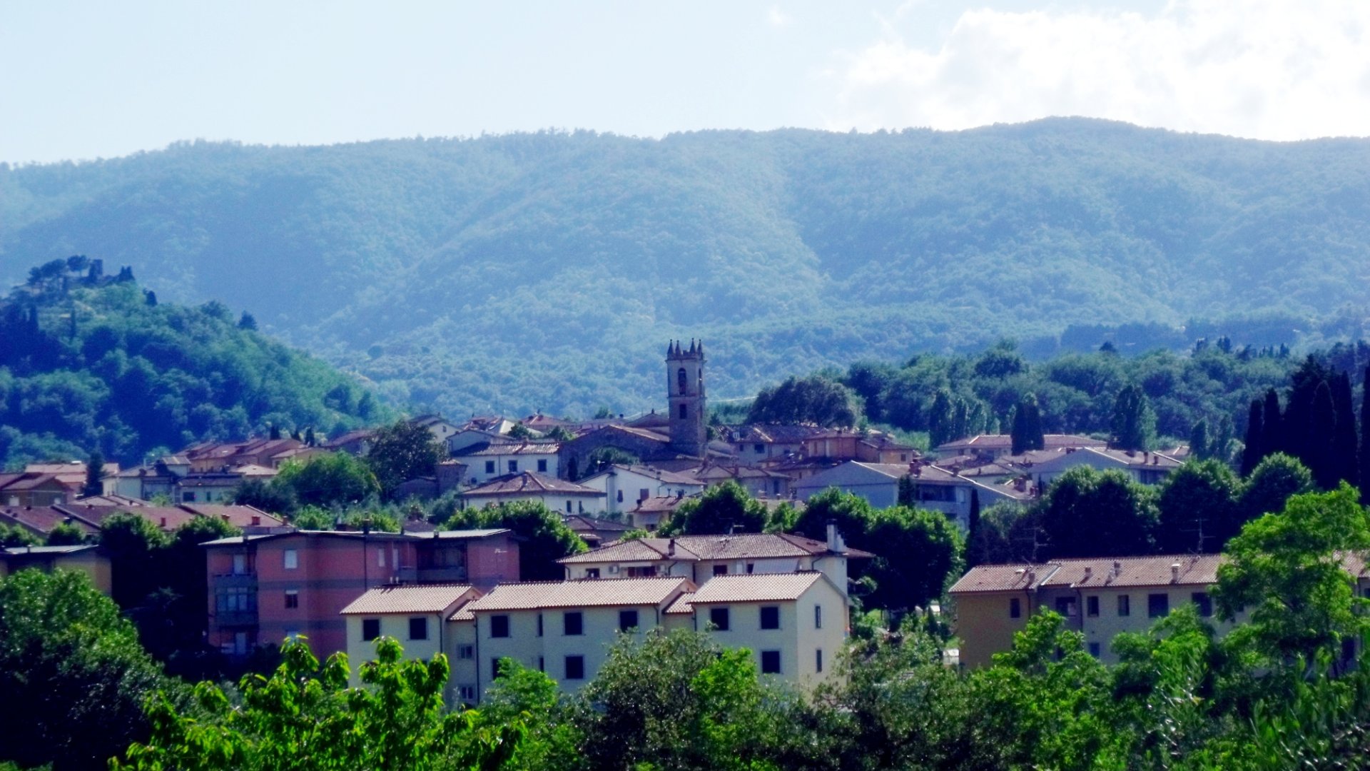 View of Cavriglia
