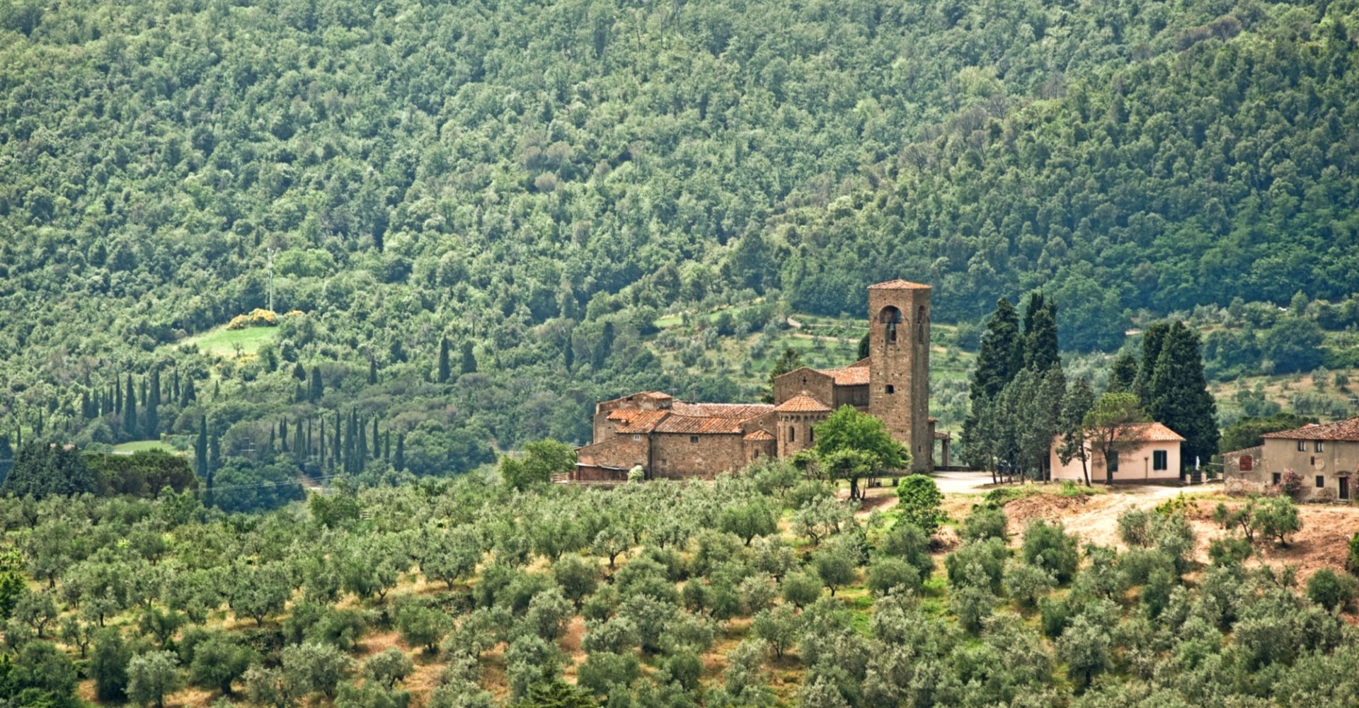 Carmignano, romanische Kirche San Leonardo in Artimino