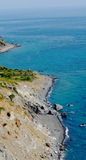 Elba Island coastline