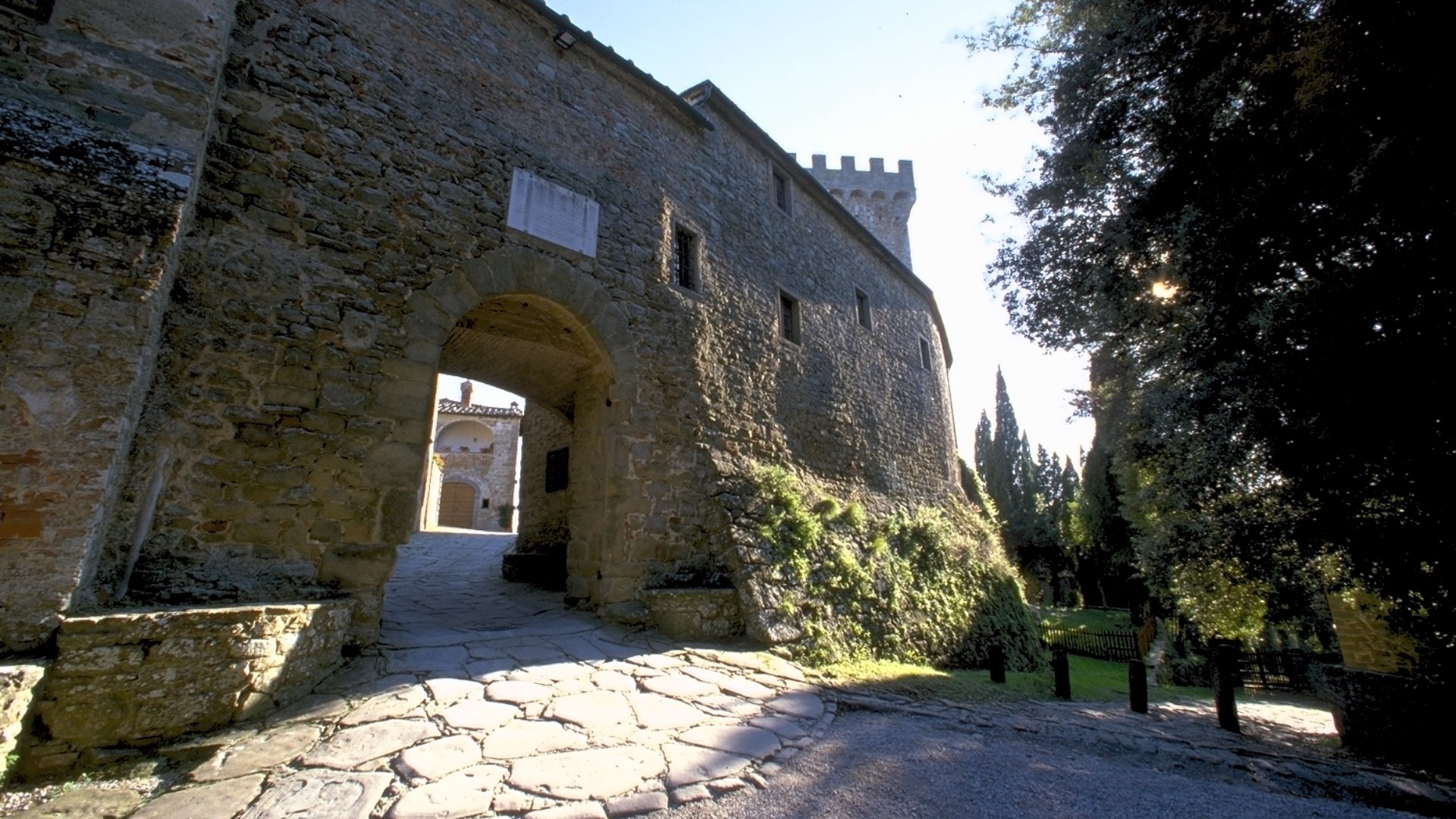 Castillo de Gargonza en Monte San Savino
