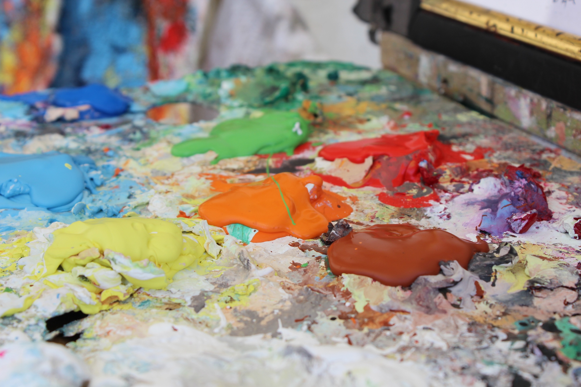 Colors and painting in Portoferraio