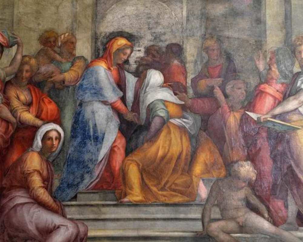 Gli affreschi di Pontormo nel chiostro della basilica