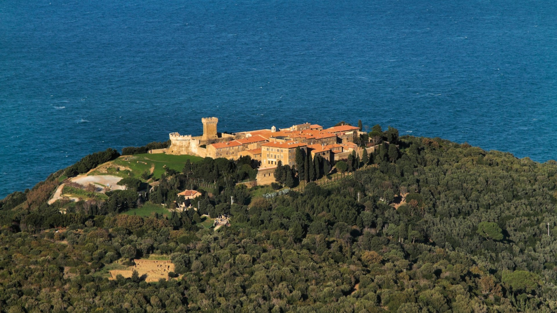 View of Populonia