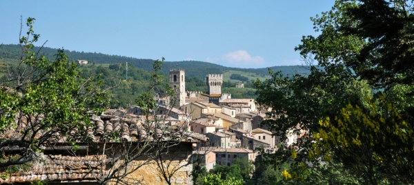 Vista de San Casciano Dei Bagni
