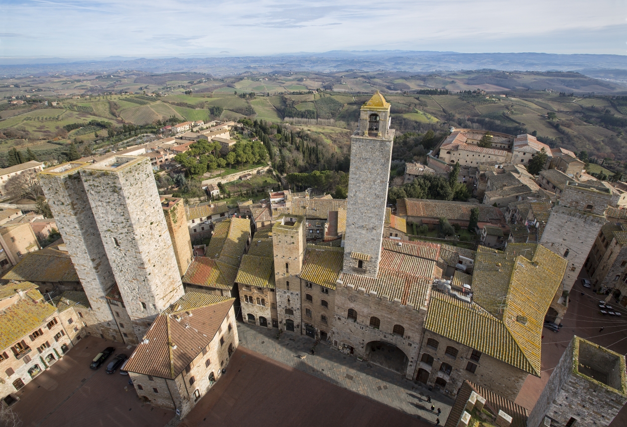 View of San Gimignano