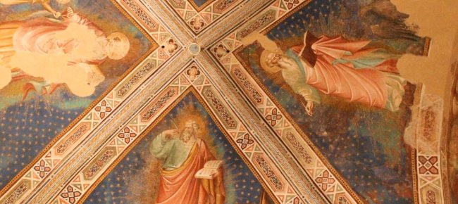 Santa Caterina delle Ruote Oratory frescos