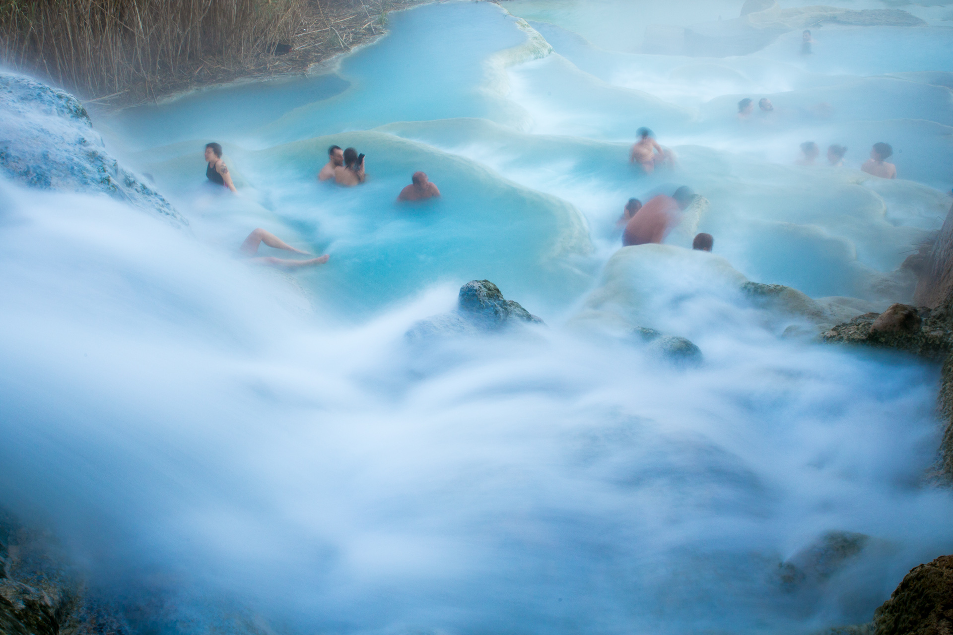 Saturnia - Mulino waterfalls