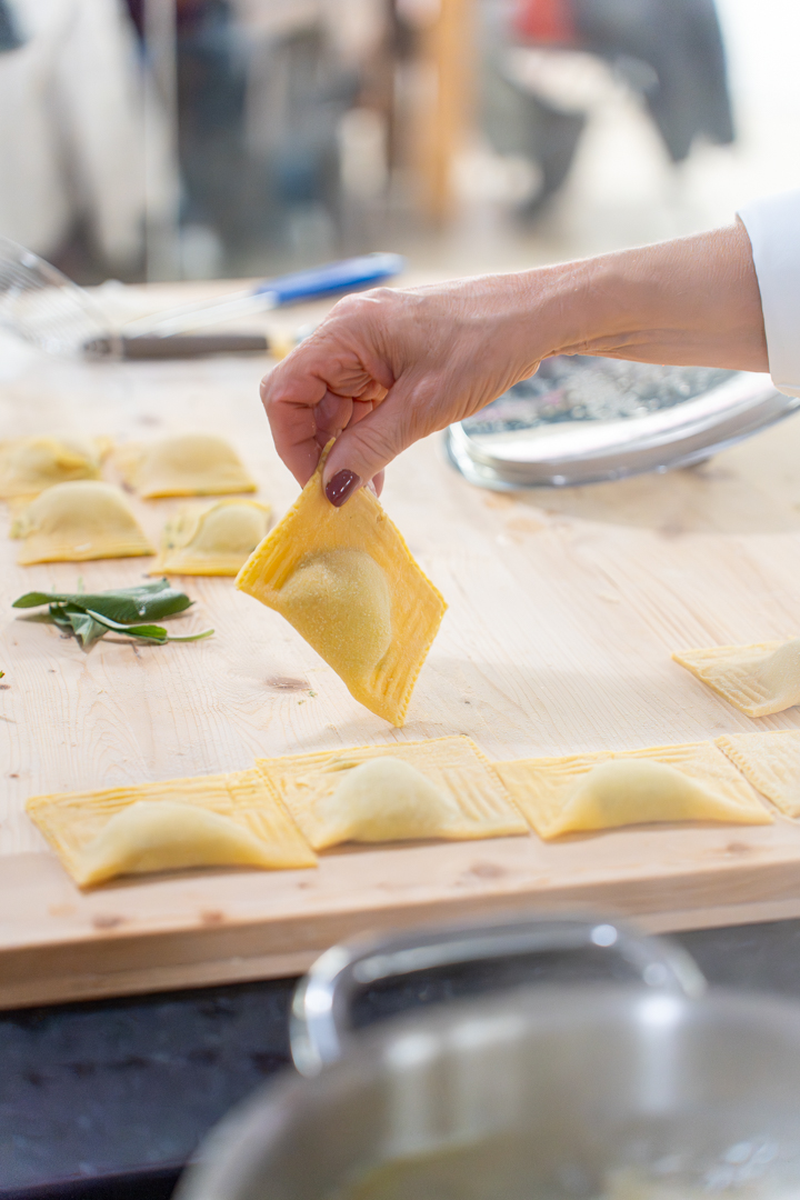 Show cooking: la preparazione dei tortelli maremmani